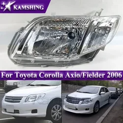 Kamshing Halogen Front Bumper Headlight For Toyota Corolla Axio/Fielder 2006 Head Light Headlamp Head Lamp