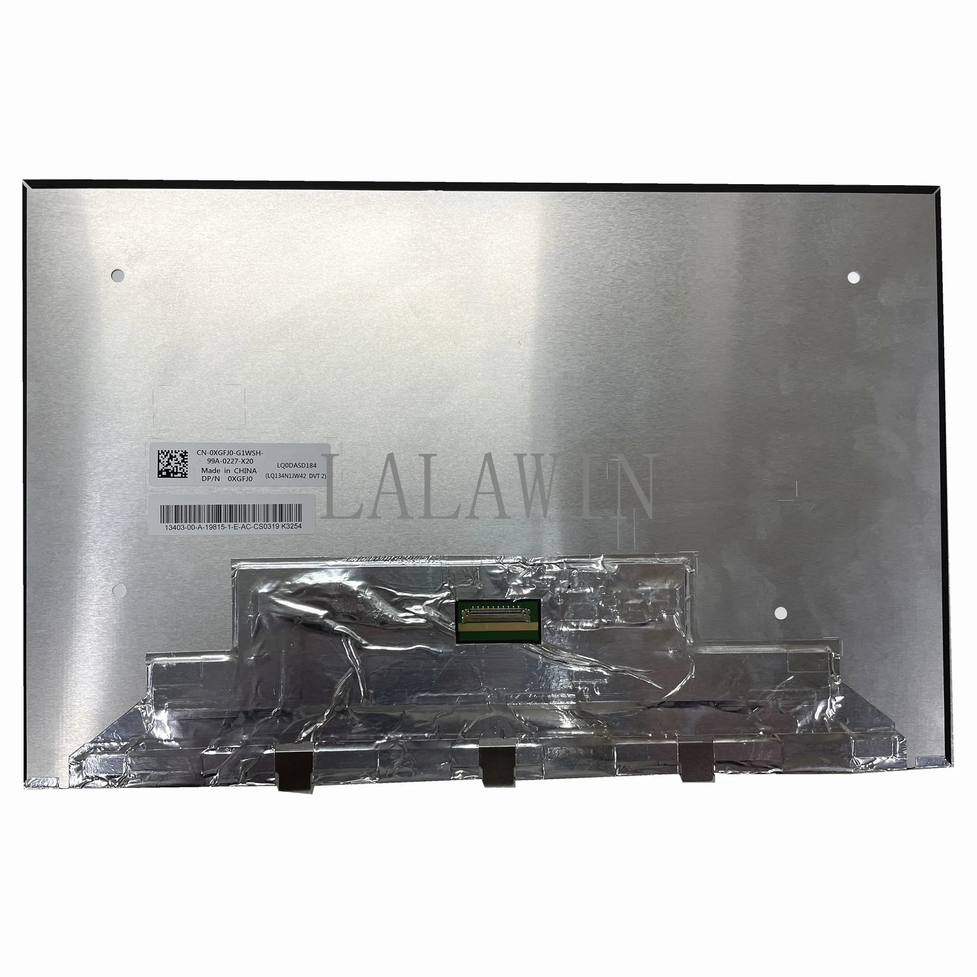 

LQ0DASD184 LQ134N1JW42 DVT2 0XGF0J LCD Screen Panel Non-touch