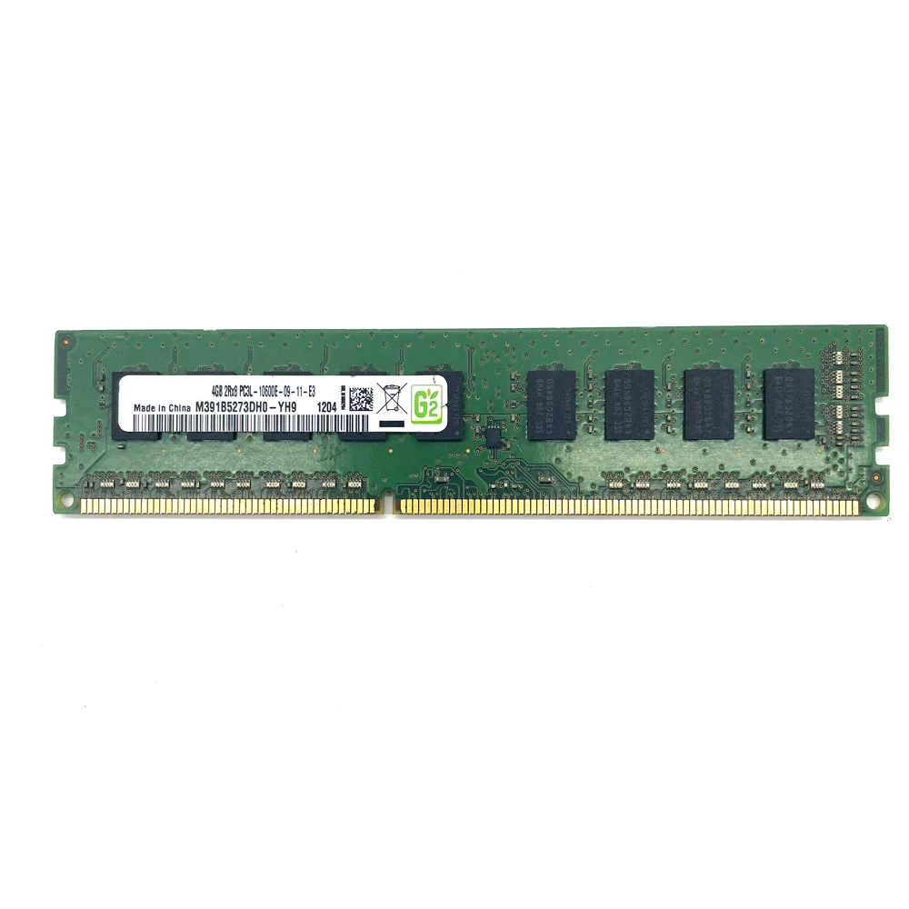 Desktop Computer Memory DDR3 PC3L-10600E Fits For Samsung 4GB