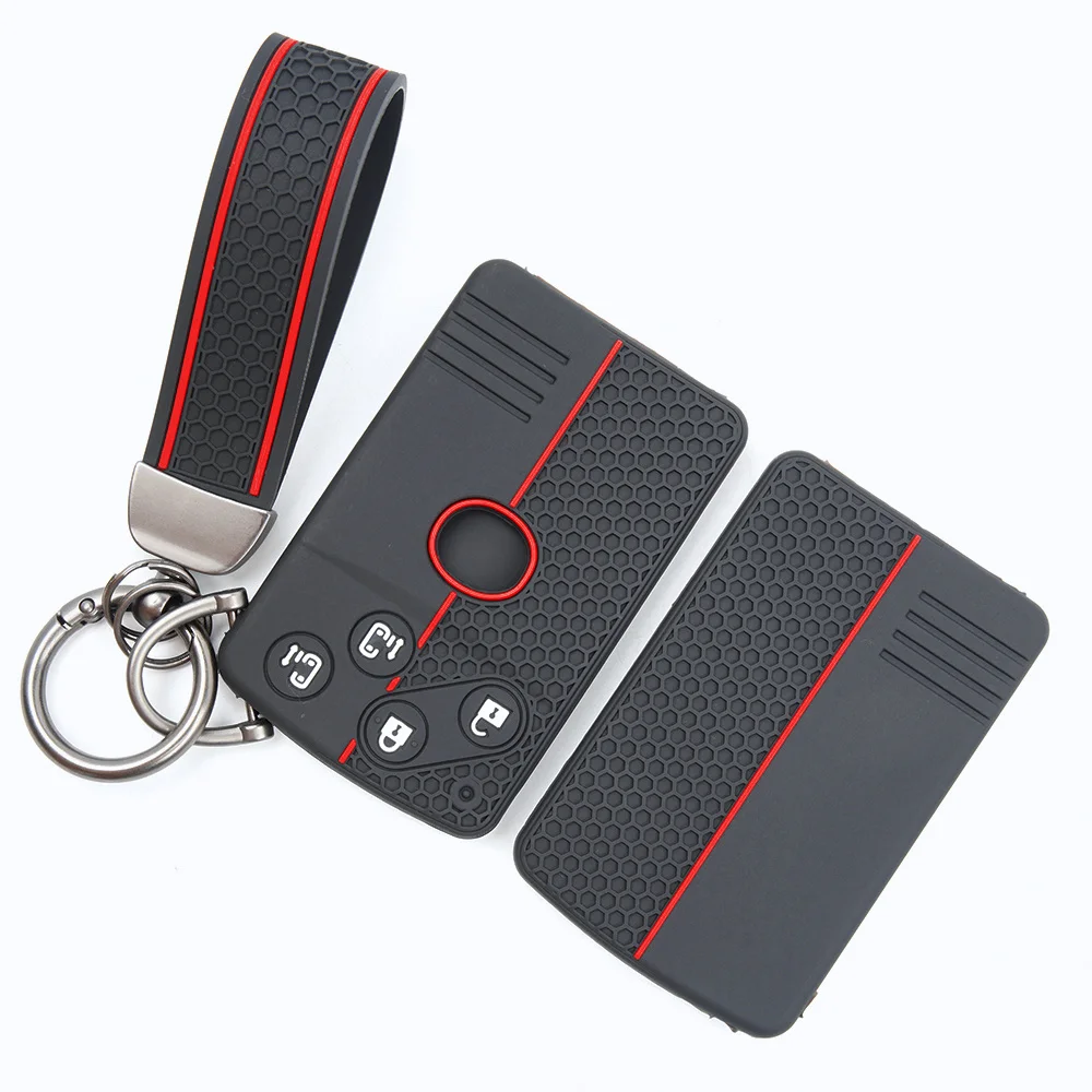 For Mazda 3 6 CX 3 CX 5 CX 7 CX 8 CX 9 Full Coverage Silicone Key Shell Carabiner Strap Non Slip Precise Fit Stylish Durable