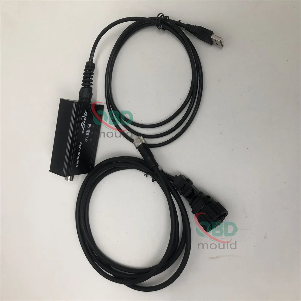 For Linde Pathfinder Diagnosis Interface Tool Forklift Truck Diagnostic Cable Linde Canbox USB Line Adapter Service Box Linde
