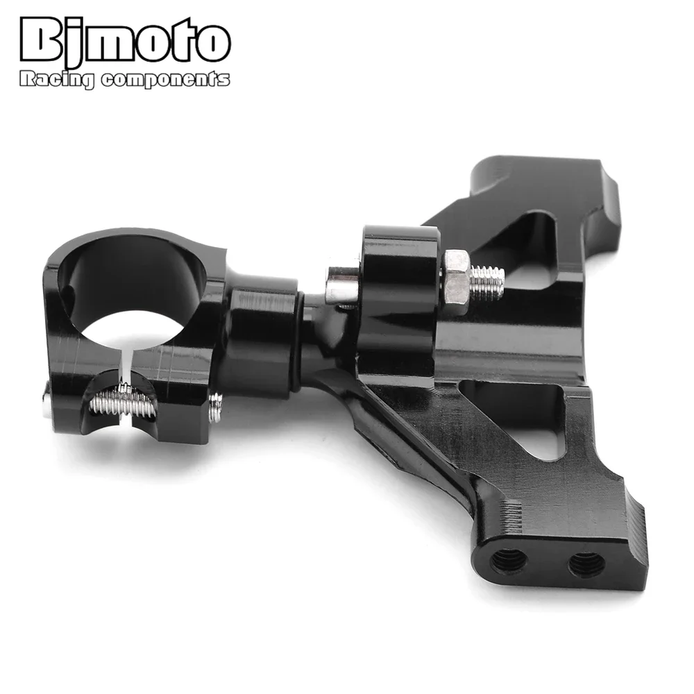 CNC Aluminum Motorcycle Shock Absorber Direction Damping Bracket For Kawasaki zzr1400 zx14 2006 - 2016 Steering Damper Mount