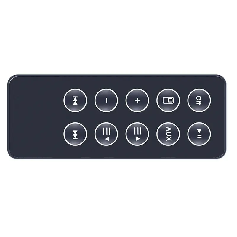ABUO Replacement Remote Control for Bose Sounddock 10 SD10 Digital Music System, Black ABS, CR2025 Battery Not Included, for