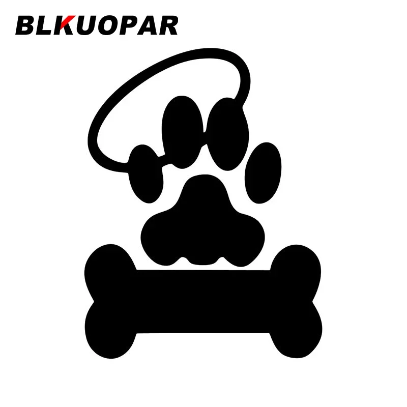 

BLKUOPAR собачья лапа, ореол, автомобильная наклейка, устойчивая к царапинам, водонепроницаемые наклейки, креативные модные индивидуальные автомобильные аксессуары для квадроциклов