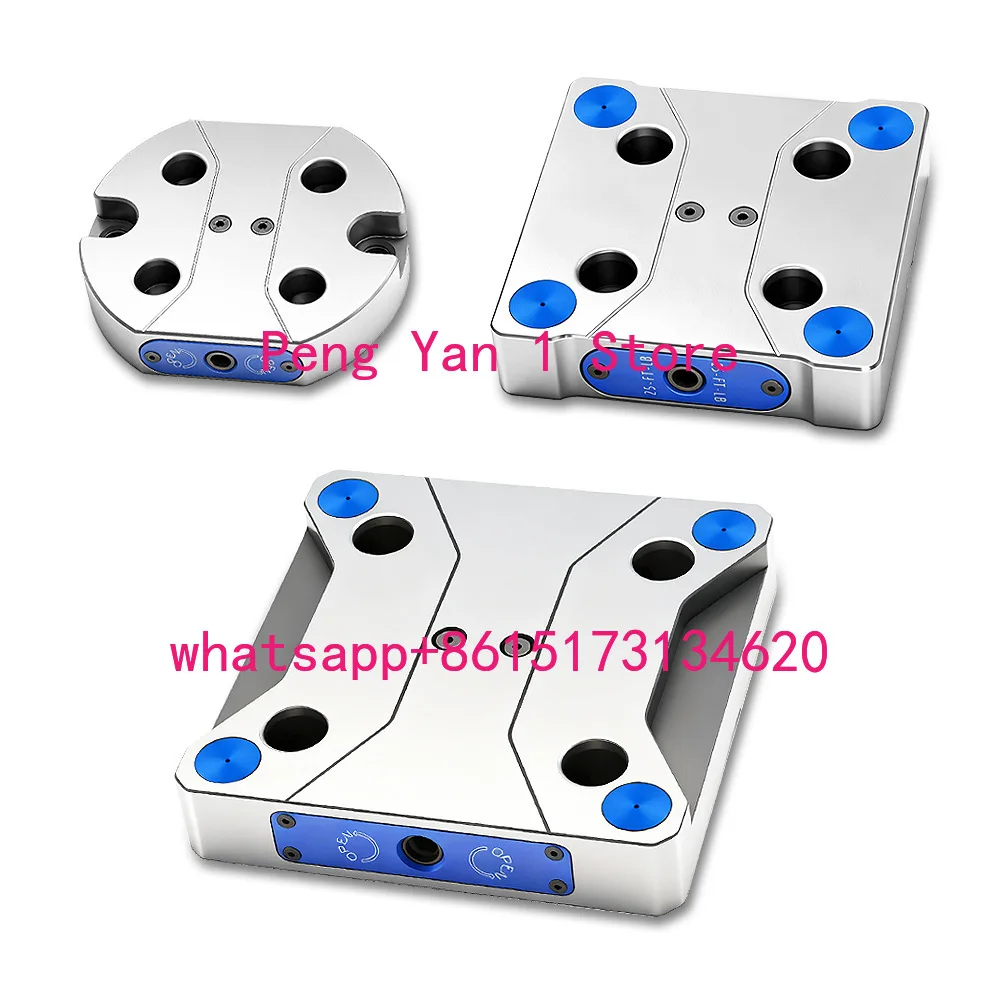 Four-axis five-axis D52D96 zero-point positioning quick-change plate high-precision self-centering vice tooling machining center