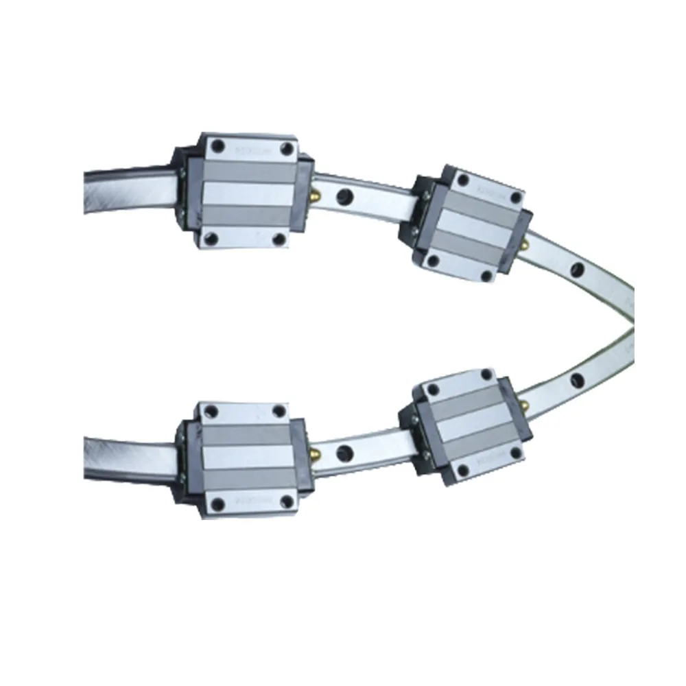 Curved Guide Rail HCR15A +60/150R HCR25A+60/500R Series ARC Guide Rail Sliding