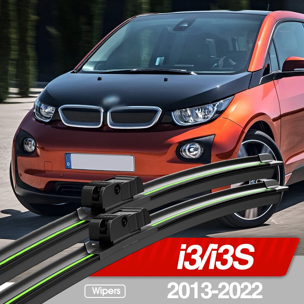 Per BMW i3 i3S 2013-2022 spazzole tergicristallo anteriore 2 pezzi accessori finestra parabrezza 2014 2015 2016 2018 2019 2020 2021