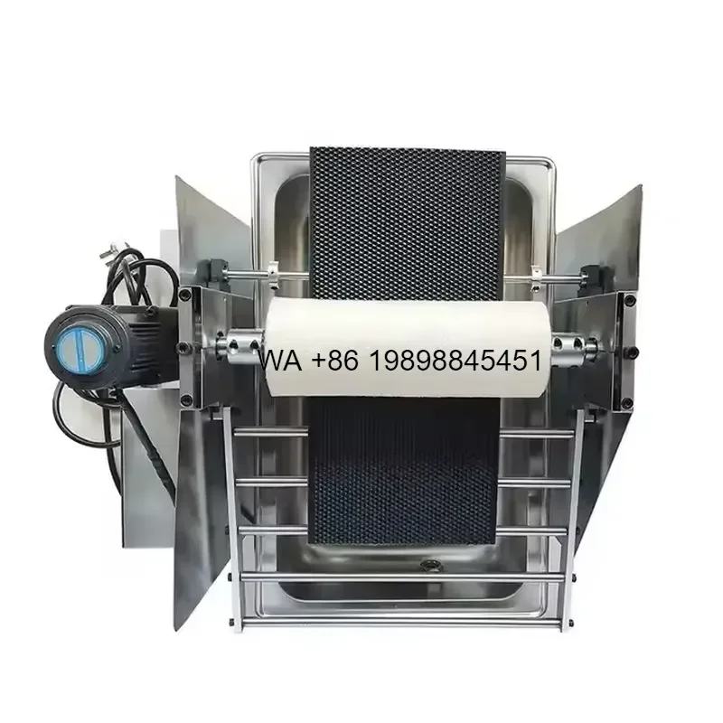 Wmwmnu for Stainless Steel Plastic Honeycomb Foundation Wax Applicator Beeswax Foundation Sheet Rolling