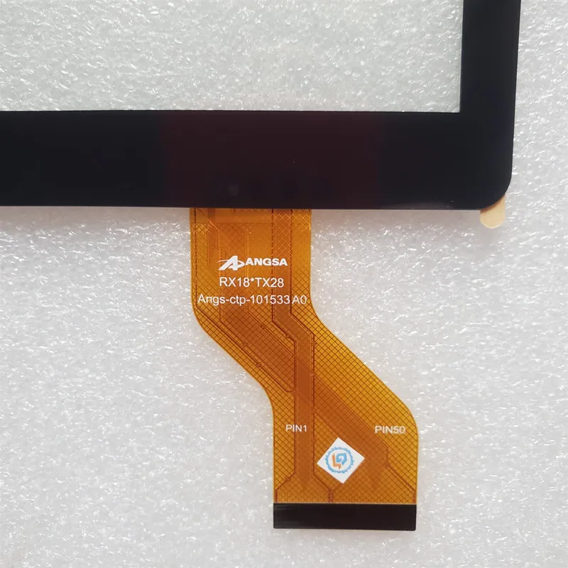 Nieuwe 10.1Inch P/N Angs-ctp-101533 A0 Tablet Capacitieve Touch Screen Digitizer Sensor Note Camera Gat Positie