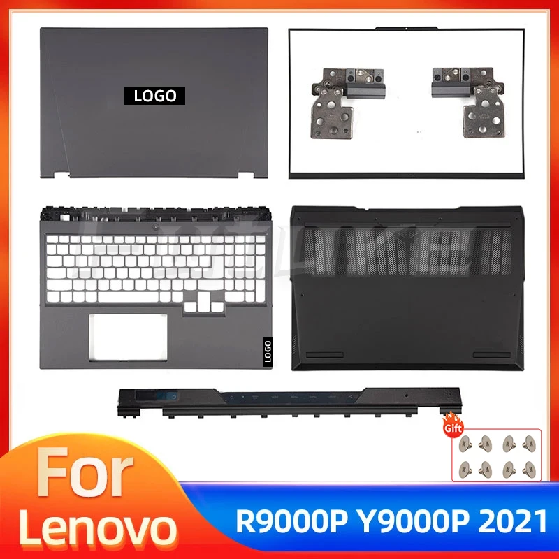 New Back Cover/Bezel/Palmrest/Bottom/Hinge Cover For Lenovo Legion 5 Pro 16ACH6 5 Pro 16ACH6H 16ITH6 16ITH6H Y9000P R9000P 2021H