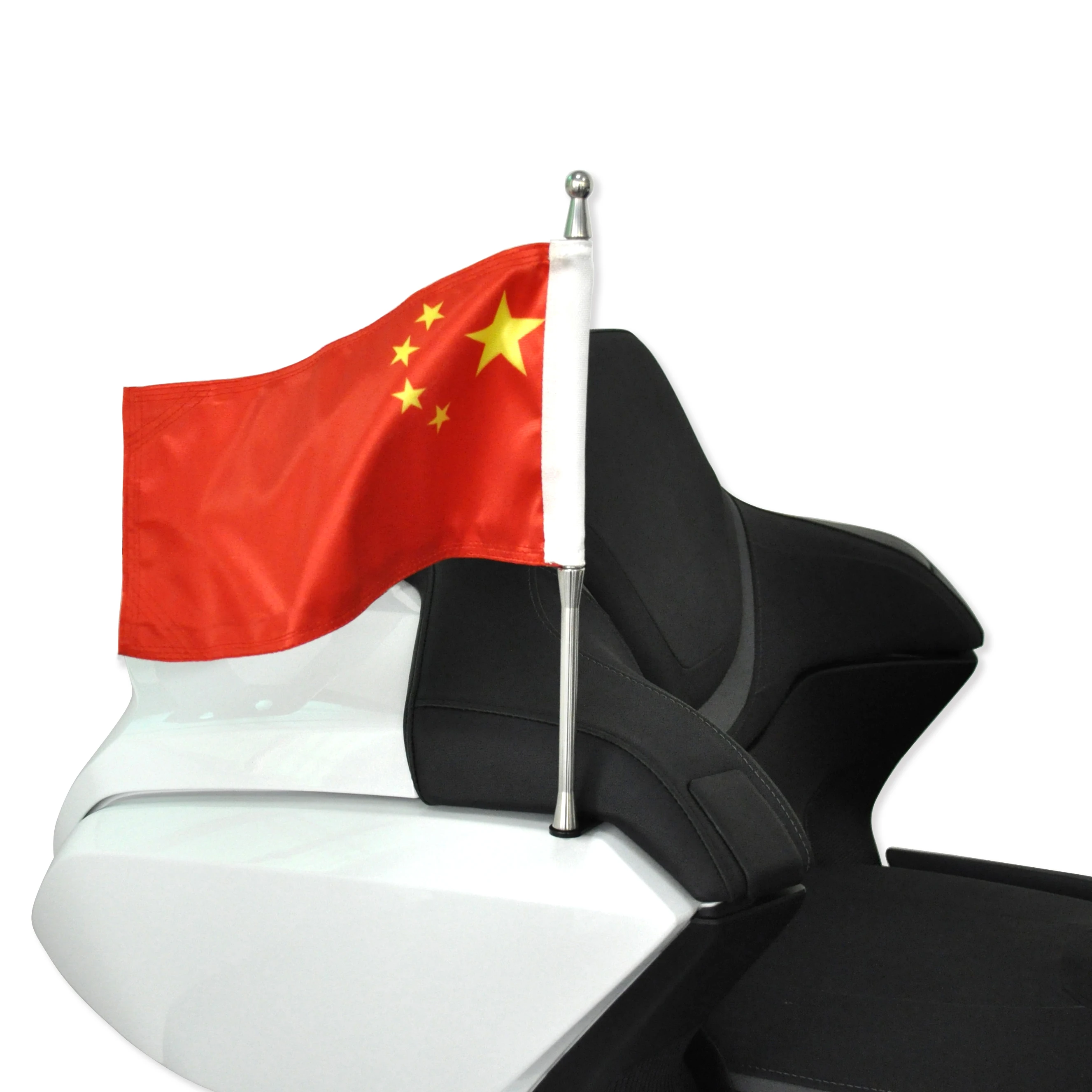 

For Honda Gold Wing 1500 1800 2021-2023 Panical Motorcycle Luggage Rack Flag Set Trunk Left Right Flagpole Flag L R