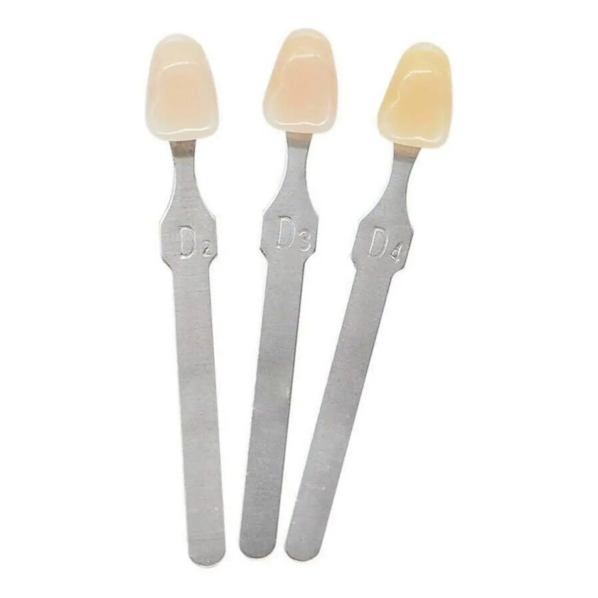 [N84R] 3D Teeth Whitening Shade Guide 16 Colors/Set Tooth Bleaching Shade Chart Mold Tracking & Comparing