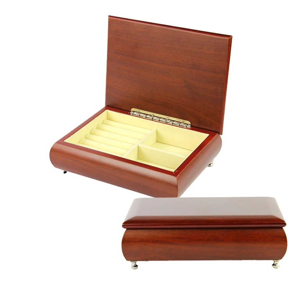 

Новая модная деревянная шкатулка для украшений, в которой можно хранить серьги, кольца и другие ювелирные изделия.