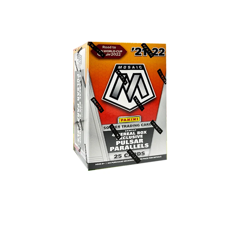 Panini 2021-22 Mosaic World Cup Cards, Autograph Refractor Star Series, Official Card Box, Great Value Fan Gift