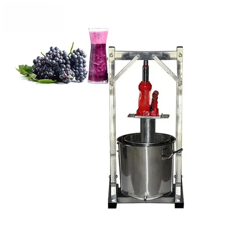Manual Fruit Juice Press Juicer Filter for Grape Bayberry Pineapple Lemon Vanilla Juice Extraction