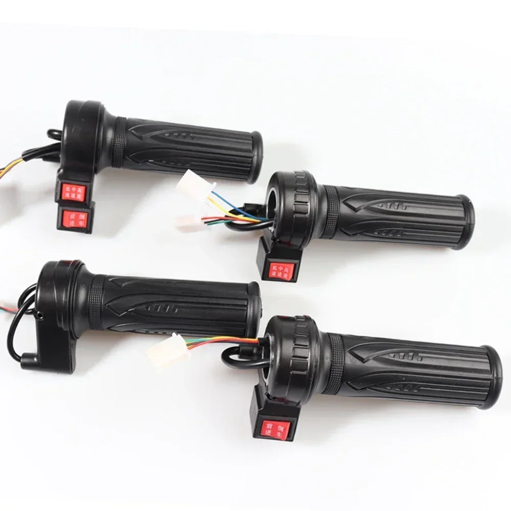 Electric Bicycle Throttles E-bike Twist-Throttle High / Medium / Low Speed /Forward / Reverse Accelerator Cyclings Accessories