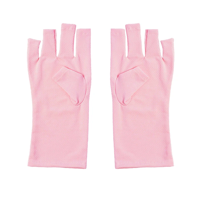 Nail Art Glove UV Protection Glove Anti Black Gloves Protecter For LED Lamp