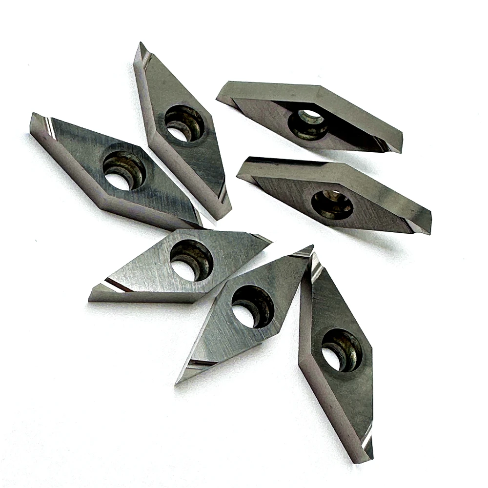 TN60 VBGT110304R-F VBGT110302แบบดั้งเดิมเครื่องมือ mesin bubut CNC แปรรูปเหล็กคุณภาพสูงเครื่องมือตัดกลึง Cermet