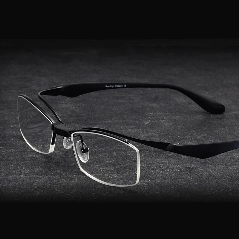 

Flip Glasses Reading glasses men TR90 Metal Presbyopic glasses rectangle high quality