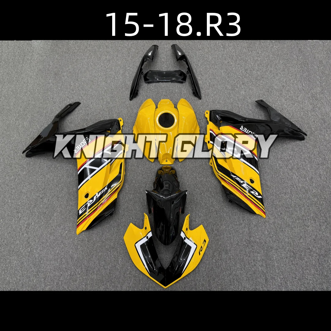 

Suitable for YZF-R3 YZF R3 R25 2015 2016 2017 2018 Motorcycle Shell Fairing Spoiler Bodywork Set fairing
