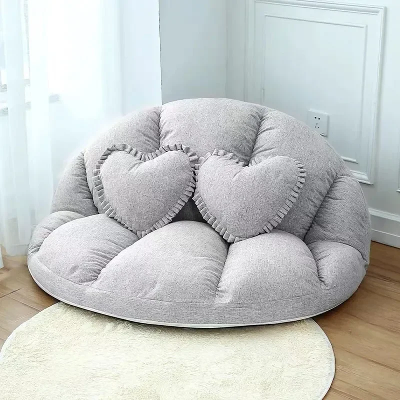 

Designer Nordic New Lazy Sofa Bedroom Cute Double Internet Celebrity Small Apartment Folding Single Balcony Small Sofa