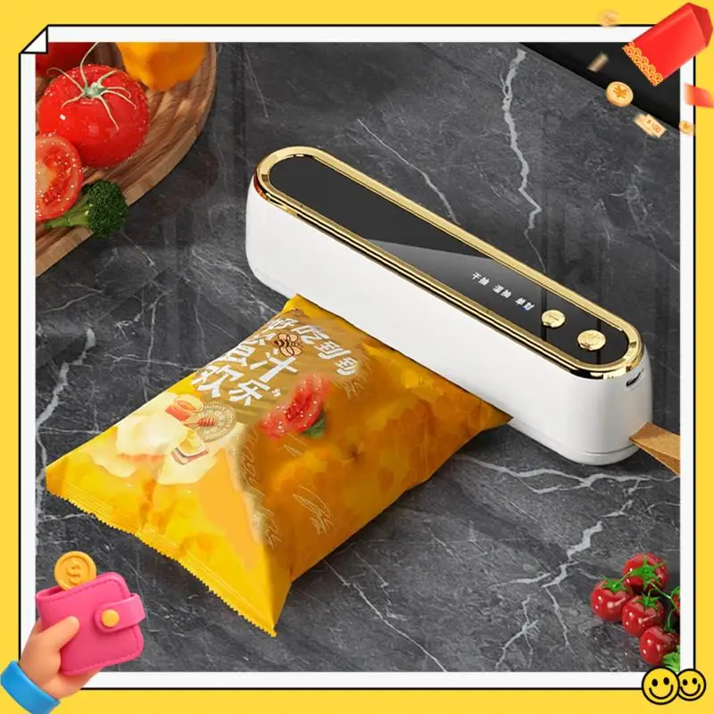 

A89Q-Wireless Vacuum Sealer Household Small Portable Food Packaging Plastic Sealer Vacuum Packaging Machine