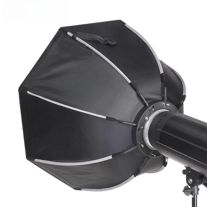 

Quick installation softbox camera top flash octagonal soft light cover 55/65/90/120cm