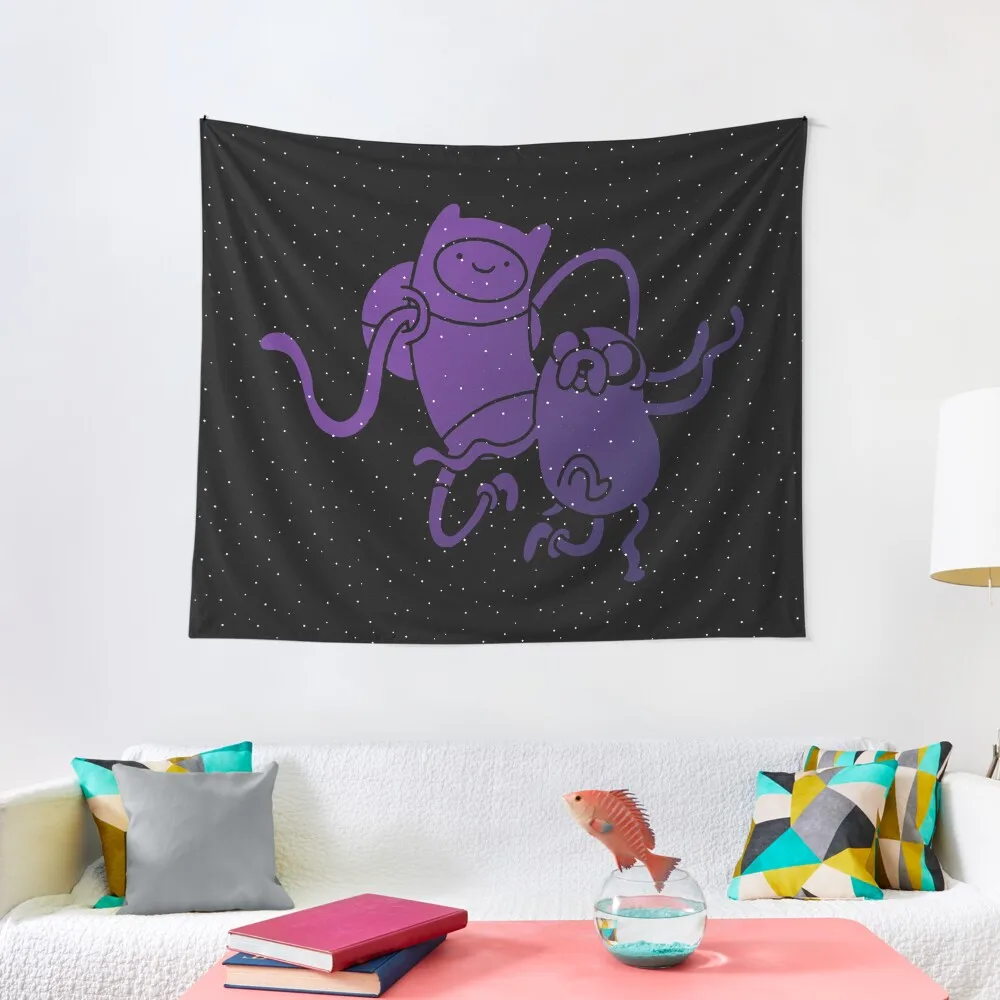 Space Buddies (Adventure Time) Tapestry Aesthetic Room Decoration Kawaii Room Decor Tapestry