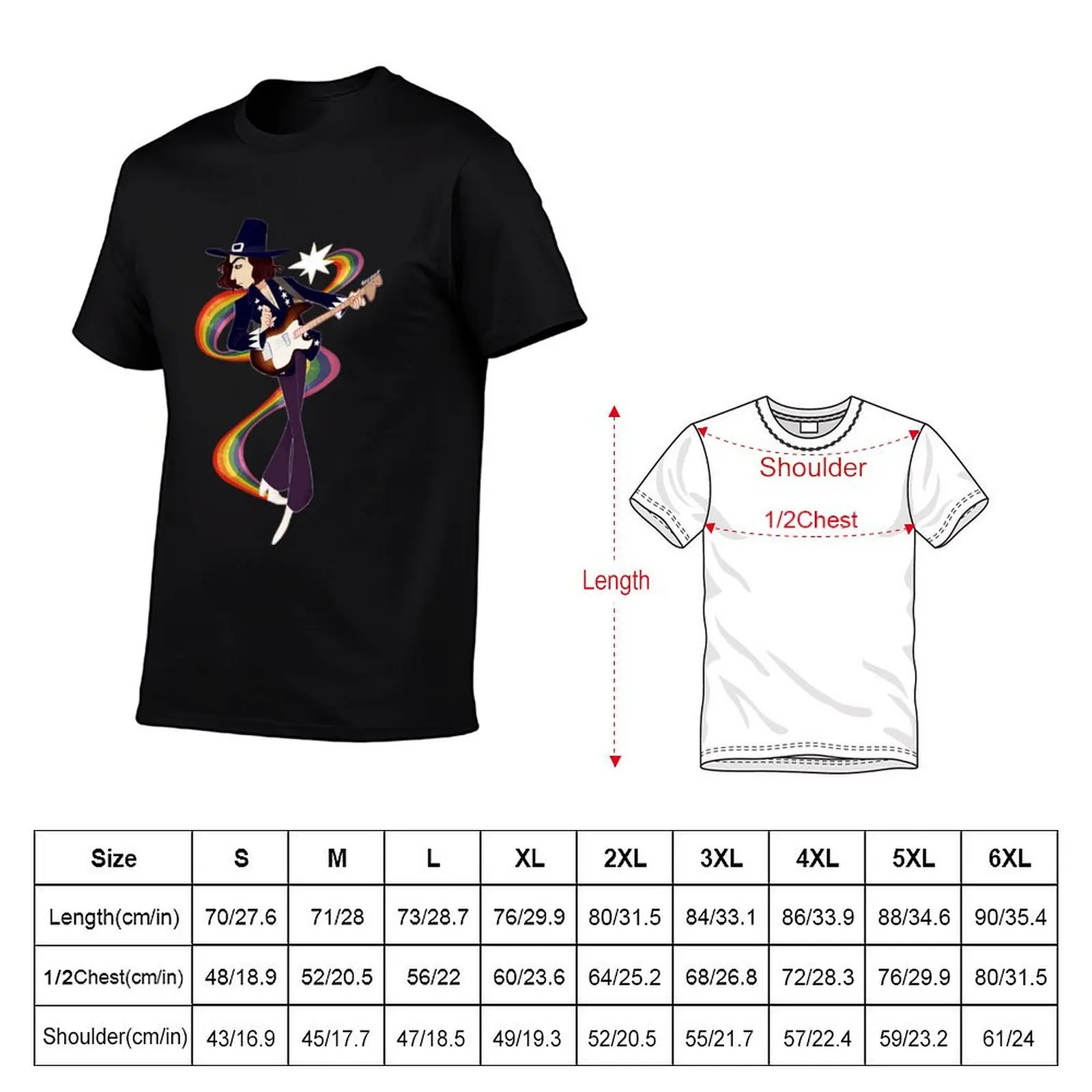 Deep Purple Fitted Scoop T-Shirt vintage t shirts anime figures cute tops T-shirt men