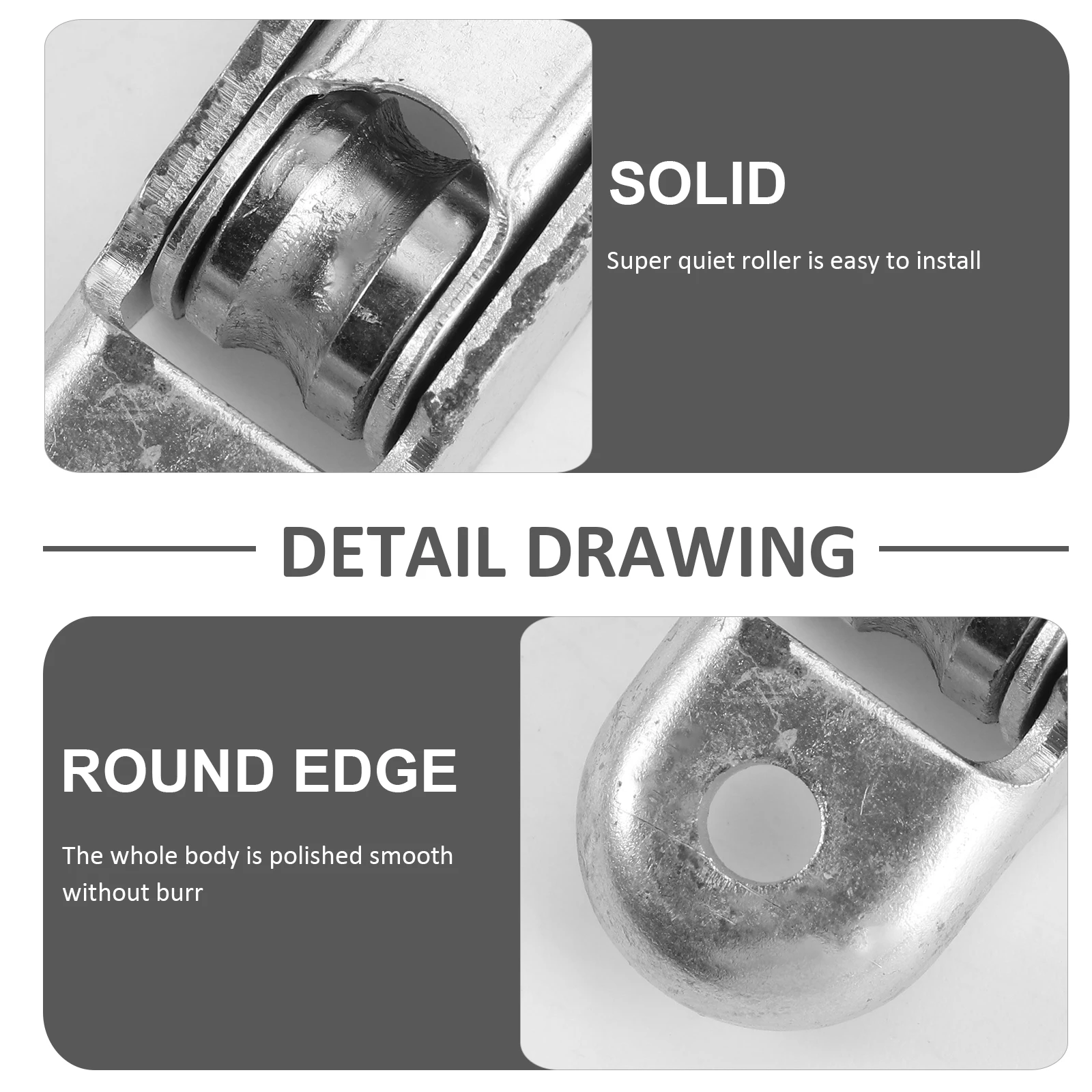 

4pcs Quiet Bearing Sliding Door Roller Nylon Wheel For Window Door Hardware Replacement Pulley Double Bearings Window Roller