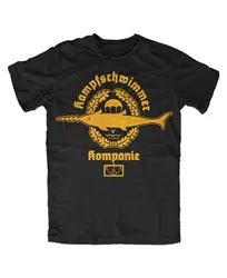 Combat swimmer company t-shirt corner fjord elite soldier sawfish navy BW KSK