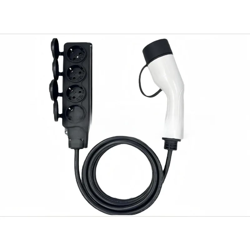 EU Standard V2L Adapter EV External Discharge Power Strip Compatible With BYD New Energy Vehicle Outdoor Power Socket