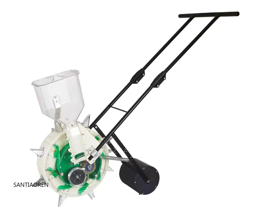 

2025Hand-Push Garden Manual Seeder Planter Machine for Soy Peanut Corn Cotton Soybean Machine