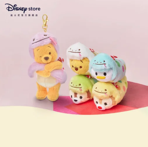 New Disney Genuine Hundred Acres Of Forest Year Of The Snake Series Bag Pendants Pooh Bear Plush Pendant Ornament As Gift