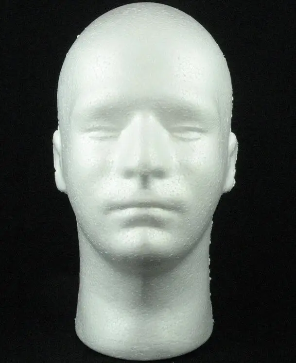 Free shiping male Mannequin Head Hat Display Wig  training head model  head model men's head model