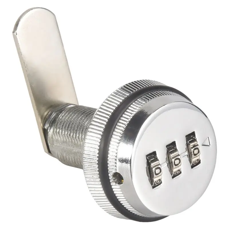 

~【On Sale】3 Digit Combination Cam Lock 30Mm Keyless Password Lock Mailbox Cabinet Mechanical Locks For Mailbox Cabinet Door
