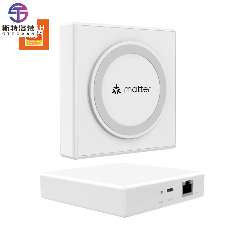 

STLF Tuya Matter Smart Home Gateway Hub Bridge Support Alexa Google Home Homeekit Smart Life App Control Devices Gateway Hub
