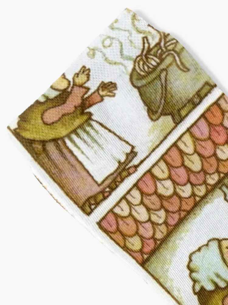 Strega Nona Blowing Kisses to Pasta Pot Socks Happy Socks