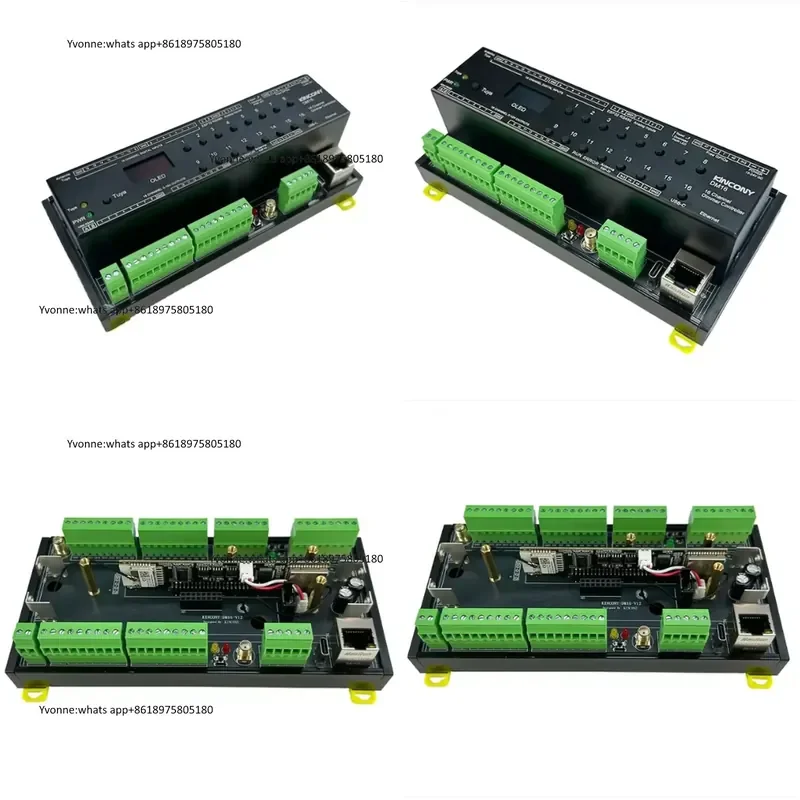 KinCony DM16 ESP32S3 Smart Switch Dimmer Module with App Control-16CH