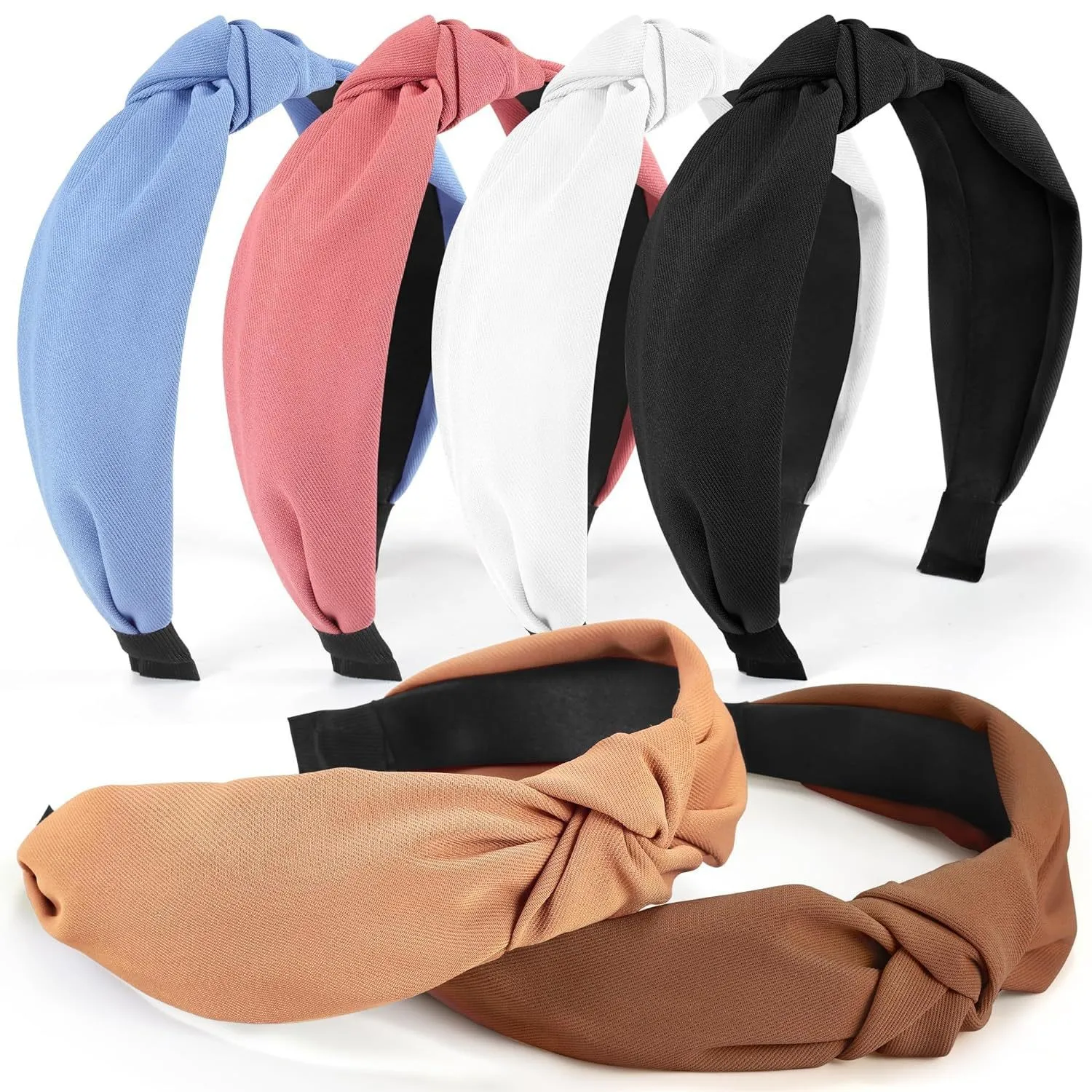 Minimalist Women Headbands Fashionable Top Knotted Fabric Headband Daily Life, Leisure and Entertainment Headwear and Accessorie