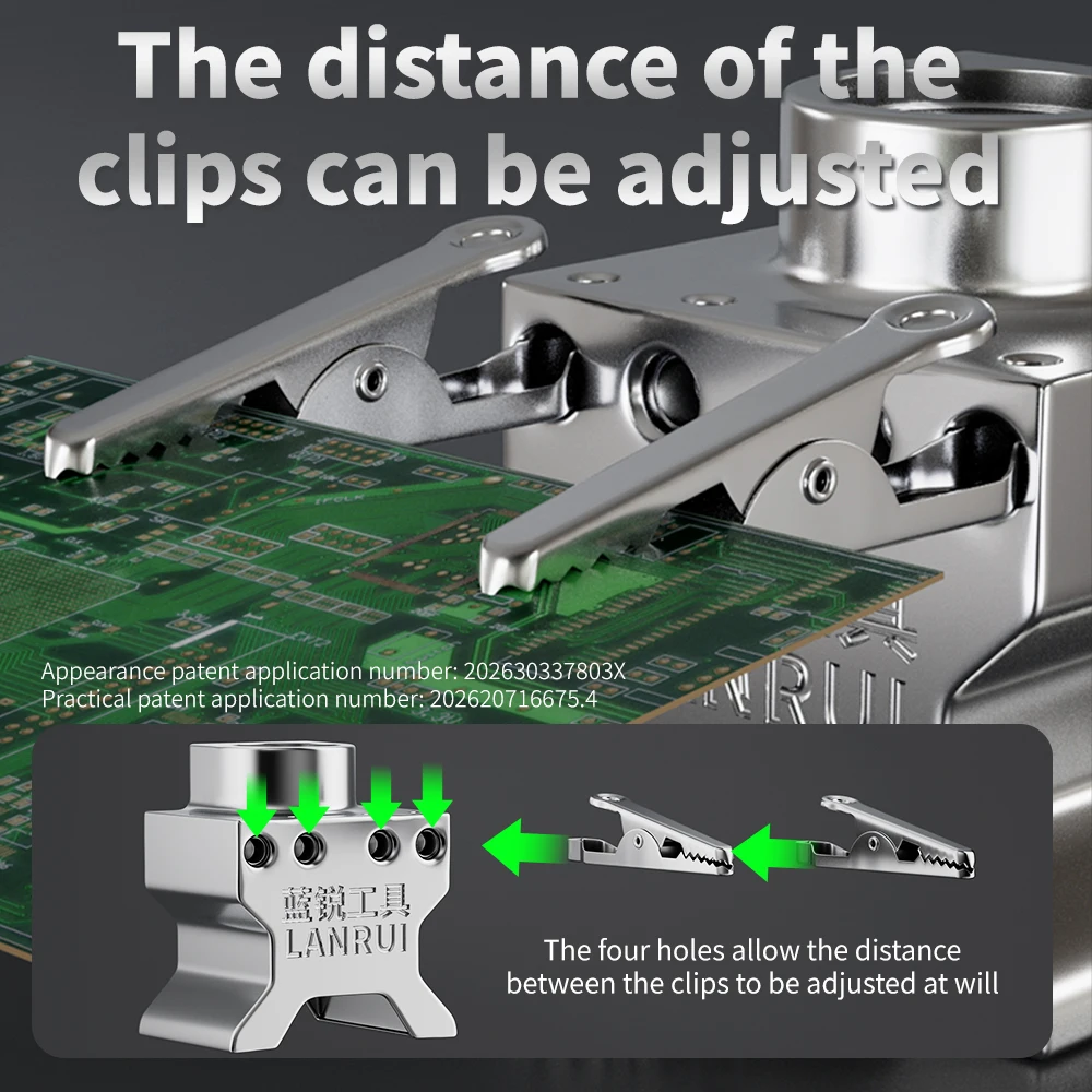 LANRUI B17 Adjustable All Meta - Tech Accessories Holder ulasan dan harga