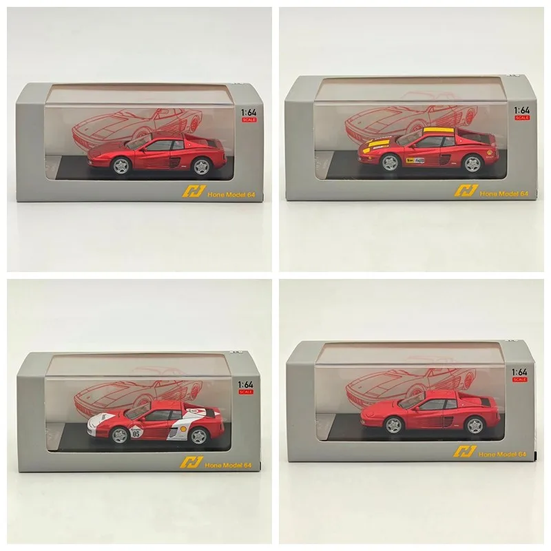 Diecast 1/64 Scale Hone Model Testarossa F110 Alloy Car Model