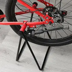 Bike Repairing Stand Convenient Practical Bike Stand Mountain Road Bike Triangle Vertical Foldable Stand bike