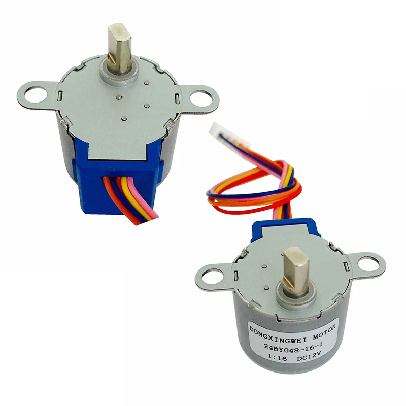 1Pcs High Quality 24BYJ48 DC 12V CNC Motor Reducing Stepping Stepper Motor 24BYJ48 Step Motor