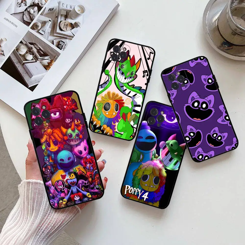 Coque de téléphone souple en TPU, vidéo d'horreur p-popps, jeu Playtimes, pour Iphone 17 Air 16 15 14 13 12 11 Pro Max Plus