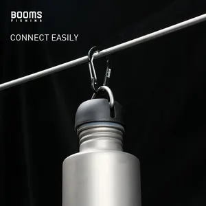 Booms pesca cc1 6 pçs liga de alumínio mosquetão chaveiro acampamento ao ar livre escalada snap clip bloqueio fivela gancho acessórios de pesca 6 principais vendas acessorios de pesca barato - №3