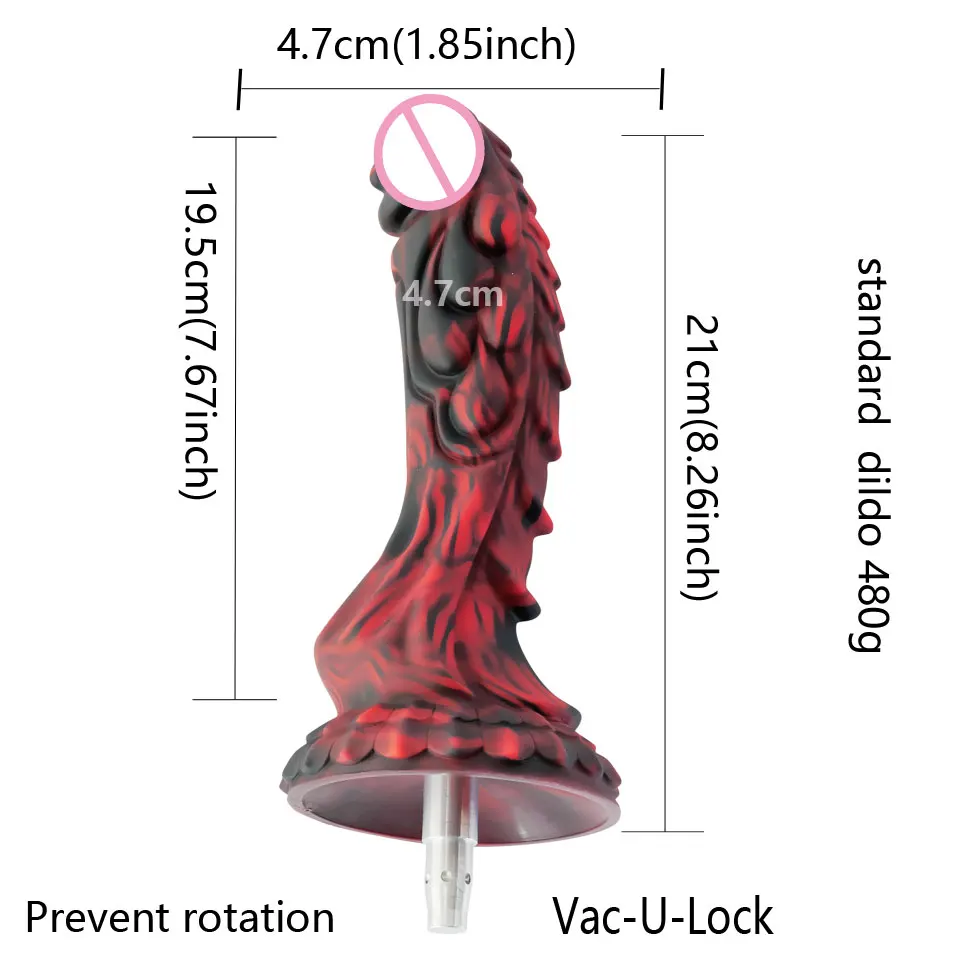 FREDORCH Silicone Anal Dildos for Vac-u-Lock Sex Machine Animal dildos Realistic Adult Masturbation big Horse Dildo No rotation