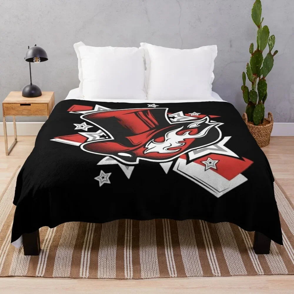 

Persona 5 Royal The Phan-tom Throw Blanket Bed linens warm for winter Blankets