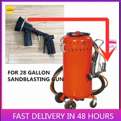 For 28 Gallon Pneumatic Sandblasting Tool Portable Rust Blasting Machine Accessories Gun Head