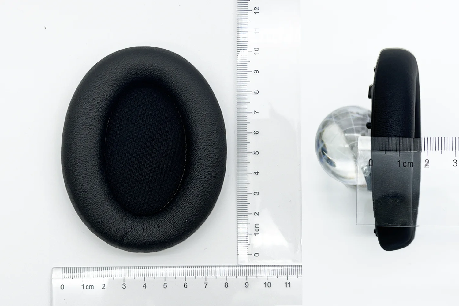KUTOU Ersatz-Ohrpolster für Sony WH-1000XM3 1000XM3 WH1000XM3 Kopfhörer, Ohrenschützer, Ohrpolster, Kissen, Zubehör, Reparaturteile – Detail 10
